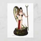 Carte Postale La Reine du Serpent (Devant)