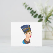 Carte Postale la reine égyptienne nefertiti (Debout devant)