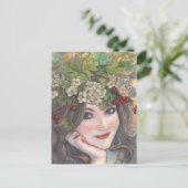 Carte Postale La reine Hawthorn. (Debout devant)