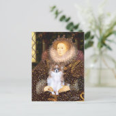 Carte Postale La Reine - Papillon 6 (Debout devant)