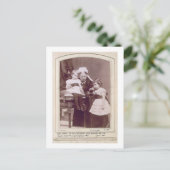 Carte Postale la reine Victoria (1819-1901) avec ses petits-enfa (Debout devant)