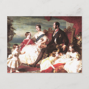 Carte Postale La Reine Victoria et le Prince Albert