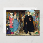 Carte Postale La rencontre de chance c. 1907 Par Kate Elizabeth  (Devant / Derrière)