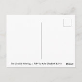 Carte Postale La rencontre de chance c. 1907 Par Kate Elizabeth  (Dos)