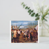 Carte Postale La renonciation de Breda par Diego Velazquez (Debout devant)