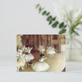 Carte Postale La répétition de Degas sur scène (Debout devant)