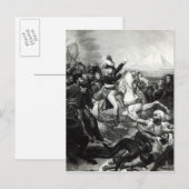 Carte Postale La représentation de Napoléon comme héros de la co (Devant / Derrière)