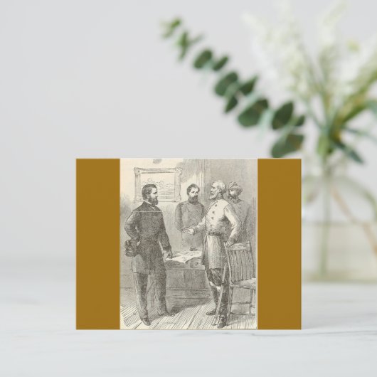 Carte Postale La restitution de Lee (Debout devant)