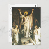Carte Postale La résurrection (Devant / Derrière)
