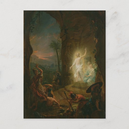 Carte Postale La Résurrection, 1763 (Devant)
