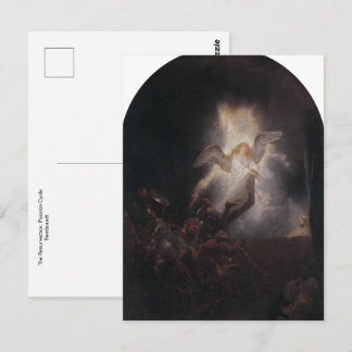 Carte Postale La Résurrection, Cycle de la Passion de Rembrandt