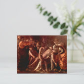 Carte Postale La Résurrection de Lazare par Le Caravage (Debout devant)