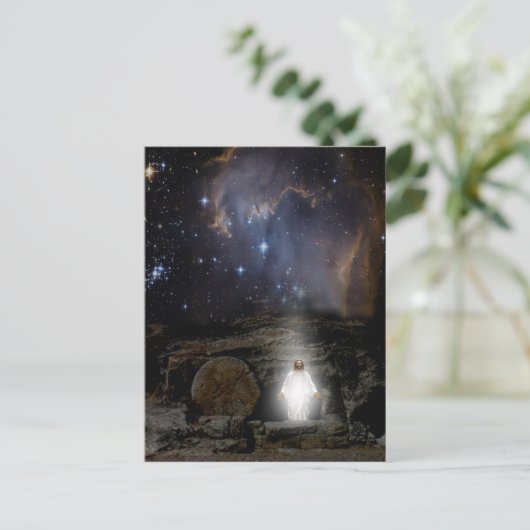 CARTE POSTALE LA RÉSURRECTION DE L'ÉTERNEL. (Debout devant)