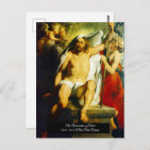 Carte Postale La Résurrection du Christ (Devant / Derrière)