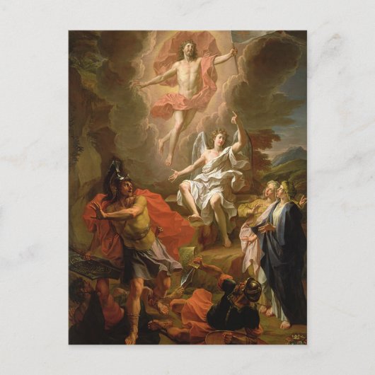 Carte Postale La Résurrection du Christ, 1700 (Devant)