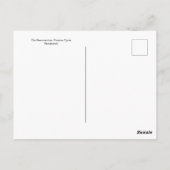 Carte Postale La résurrection, le cycle de la passion par Rembra (Dos)