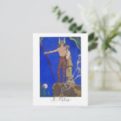 Carte Postale La Retour Plaque de mode par George Barbier (Debout devant)