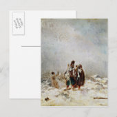 Carte Postale La retraite de la Russie (Devant / Derrière)