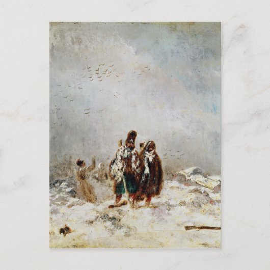 Carte Postale La retraite de la Russie (Devant)