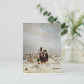 Carte Postale La retraite de la Russie (Debout devant)