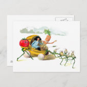 Carte Postale La Revanche des Végé-Men (Devant / Derrière)