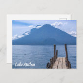 Carte Postale La rive du lac Atitlán (Devant / Derrière)