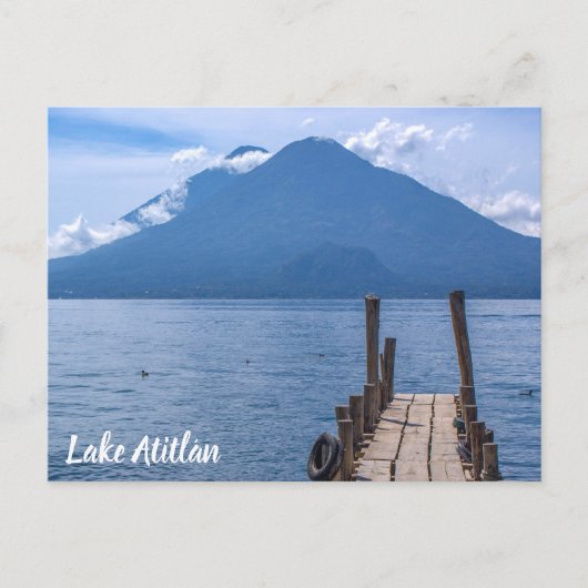 Carte Postale La rive du lac Atitlán (Devant)