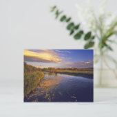 Carte Postale La rivière Big Hole à dernier feu près de Jackson (Debout devant)