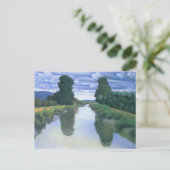 Carte Postale La rivière de Berville par Felix Vallotton, Fine A (Debout devant)