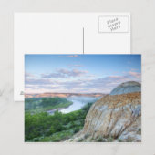 Carte Postale La rivière Little Missouri au Little (Devant / Derrière)