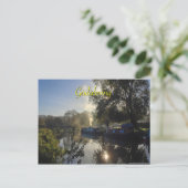 Carte Postale La Rivière Wey Godalming - Belle! (Debout devant)