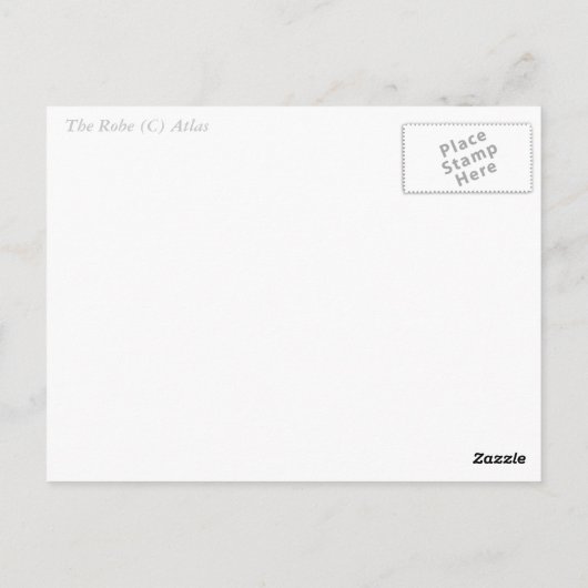 Carte Postale La robe (Dos)