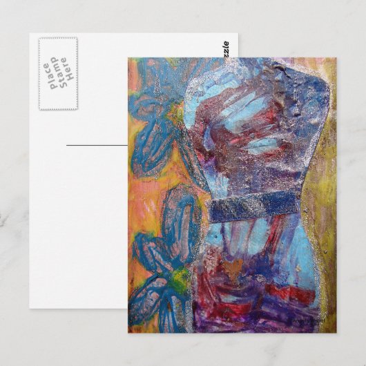 Carte Postale La robe (Devant / Derrière)