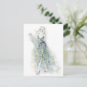 Carte Postale La robe d'été (Debout devant)