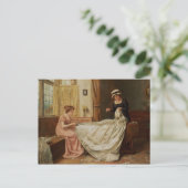 Carte Postale La robe Mariage (Debout devant)