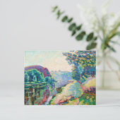 Carte Postale La Roche de l’Echo, Crozant | Armand Guillaumin (Debout devant)