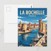 Carte Postale La Rochelle France (Devant / Derrière)