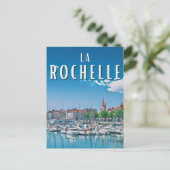 Carte Postale La Rochelle Photo Vintage  (Debout devant)