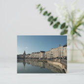Carte Postale La Rochelle - un jour d'hiver (Debout devant)