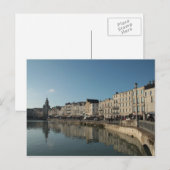 Carte Postale La Rochelle - un jour d'hiver (Devant / Derrière)