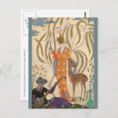 Carte Postale La Romance de la Perse de Parfum par George Barbie (Devant / Derrière)