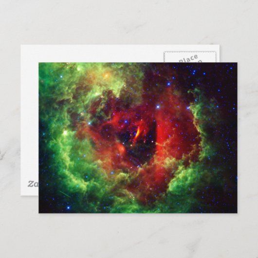 Carte Postale La Rose des Unicornes Rosette Nebula (Devant / Derrière)