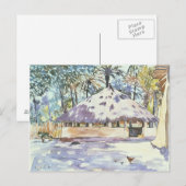 Carte Postale La Rotonde Sénégal Afrique de l'Ouest 1997 (Devant / Derrière)