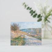Carte Postale La Route de Vétheuil | Claude Monet (Debout devant)
