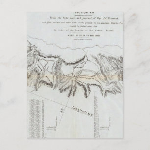 Carte Postale La route du Missouri à l'Oregon