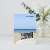 Carte Postale La route vers la mer (Debout devant)
