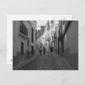 Carte Postale La rue. (Devant / Derrière)