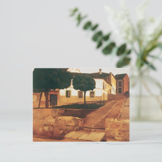 Carte postale "La rue à Avila" de Rivera (Debout devant)