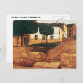 Carte postale "La rue à Avila" de Rivera (Devant / Derrière)