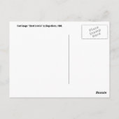 Carte postale "La rue à Avila" de Rivera (Dos)